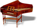 English Bentside Spinet: completed kit