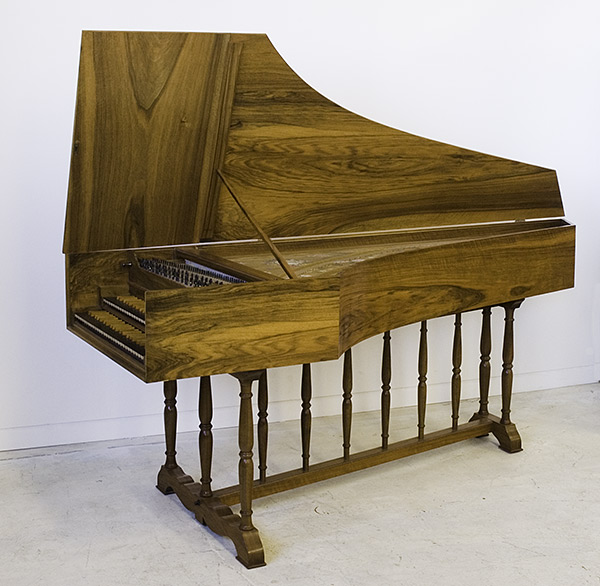 French XVII c. Harpsichord by Frank Hubbard: Click to return