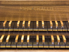 Harpsichord by John Challis: Click to enlarge
