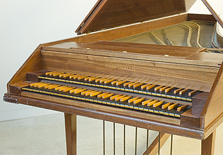 Harpsichord by John Challis: Click to enlarge