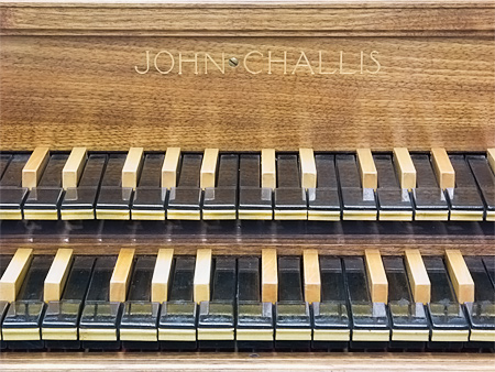 Harpsichord by John Challis: Click to return